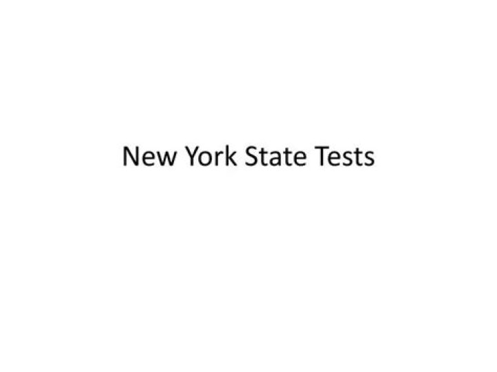 Are New York State tests happening?
