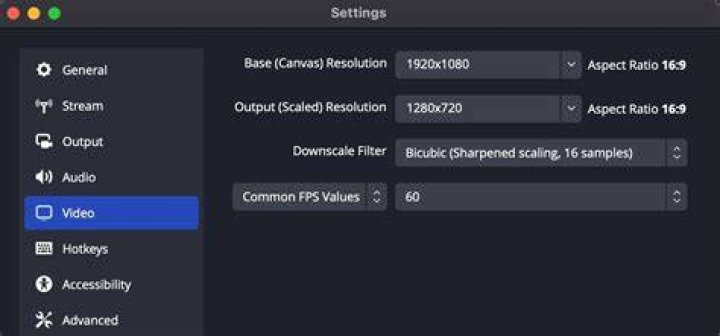 How do I change to 1080p on OBS?