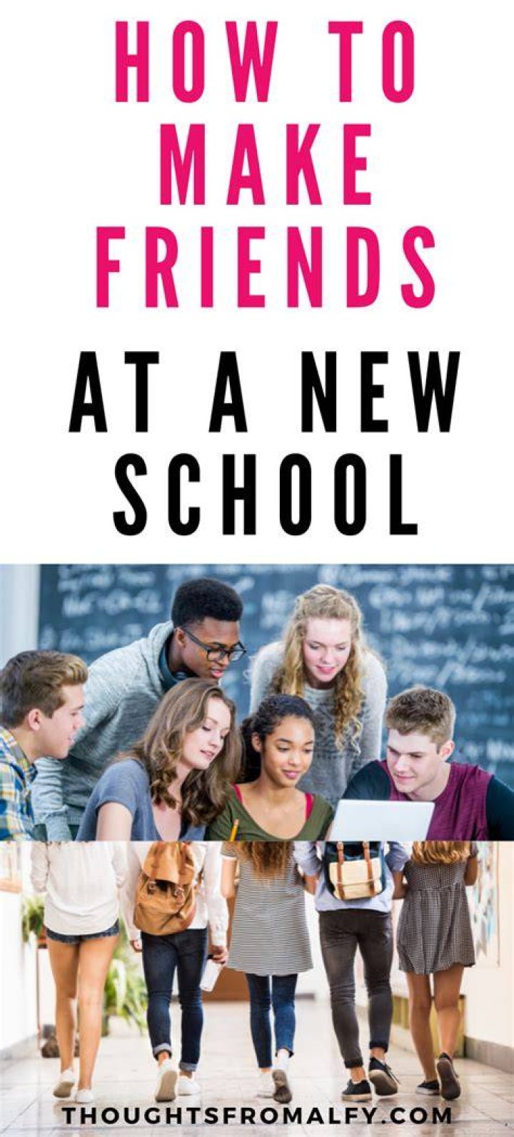 How do I make friends in a new school?