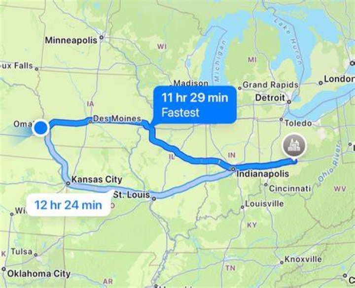 How long does it take to drive from Kentucky to Tennessee?