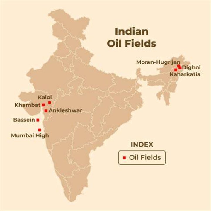 How many petroleum reserves are there in India?