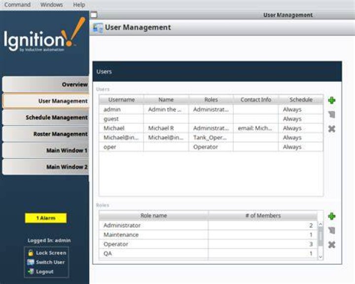 What is ignition tab?