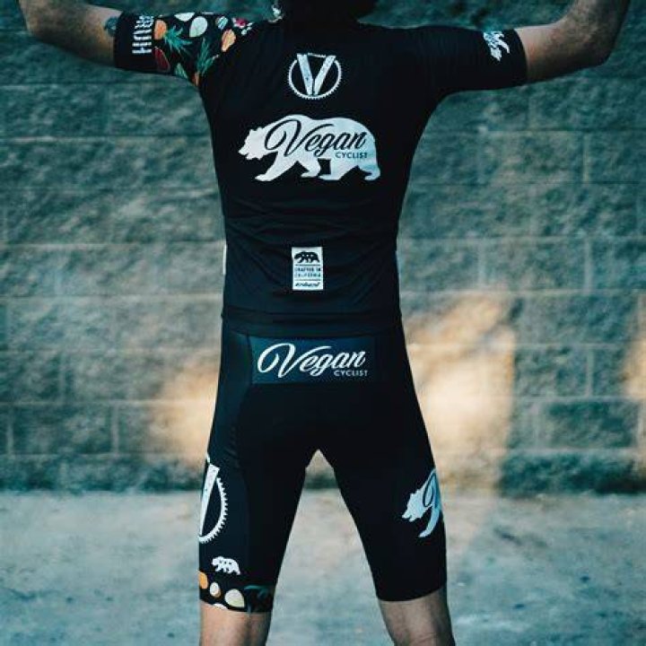 Who is the vegan cyclist?
